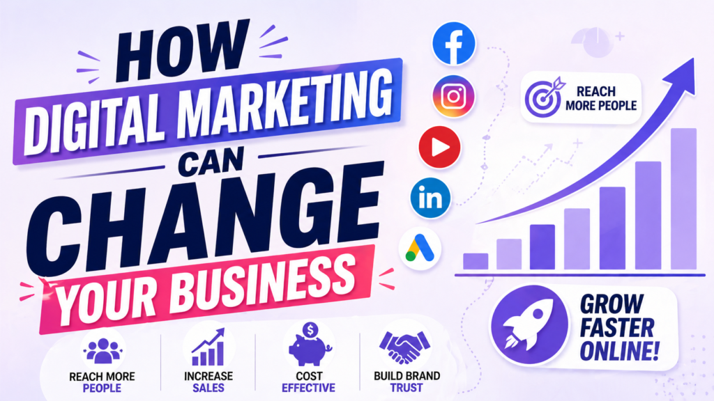 How Digital Marketing can change your Business